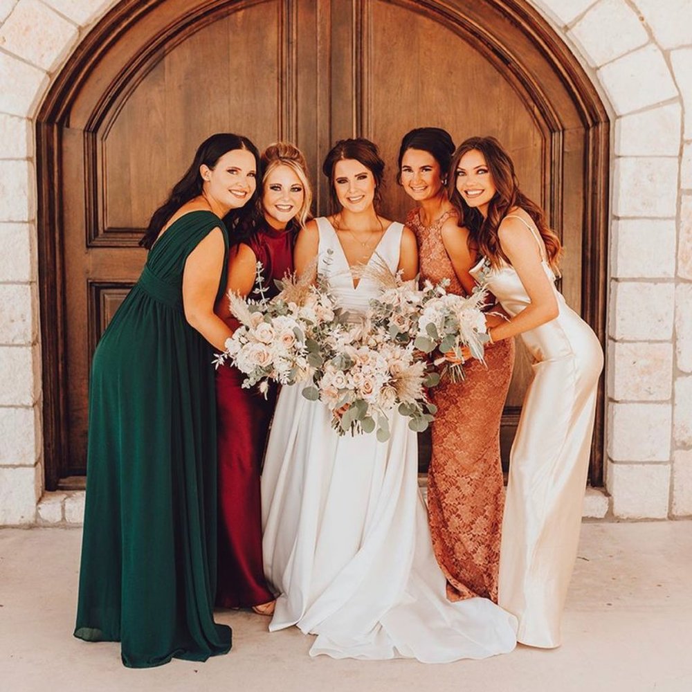 Emerald Green Lulu's Bridesmaid Dress